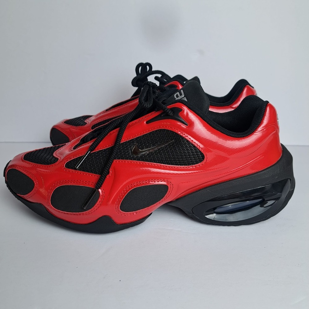 Nike Air Max Muse Womens Size 9 University Red Metallic Silver Black FV1920 603